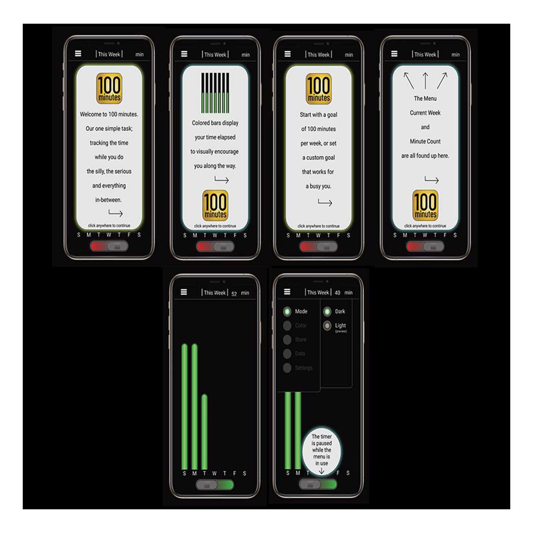 100 Minutes UI study