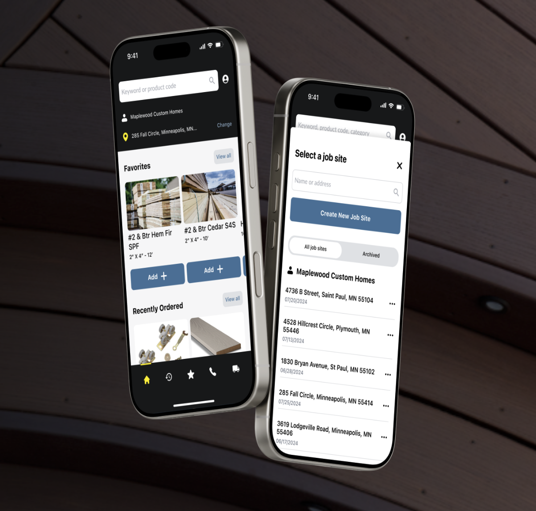Shaw Stewart Lumber App
